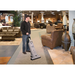 Advance Spectrum 18D upright vacuum in use on showroom carpet