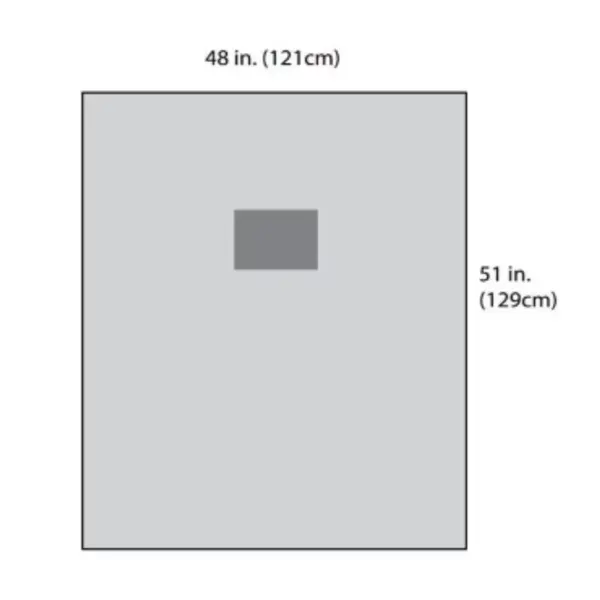Drape Incise 48" x 51"        sterile 10/bx  D1060