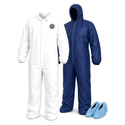 Coveralls and Shoe Covers