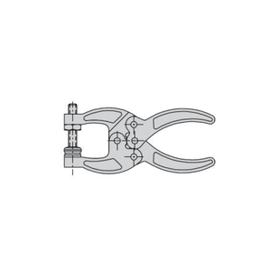 Carr Lane CL-50-PL-2 Forged Toggle Pliers (200lbs) 1" Jaw Width