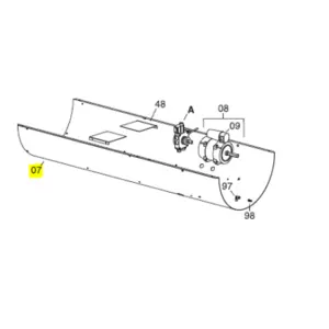 Veloci Heater Replacement Lower Body - Blaze 200
