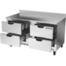 Beverage Air WTRD60AHC-4 Two-Section Worktop Refrigerator