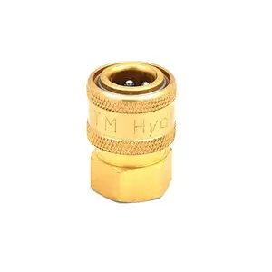 Hydrojet Brass Coupler 3/8" FPT