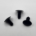 MICRO PLASTICS 27XT2500500 -REF- 6.35MM X 16MM PINE TREE PLUG NYLON BLACK PER PRINT
