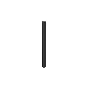 24" POST - BLACK