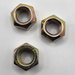 M12 - 1.75 DIN 980V HEX LOCK NUT ALL METAL TOPLOCK CLASS 10 ZINC YELLOW WITH LUBRICANT