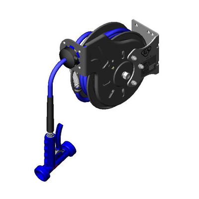 T&S Brass B-7212-11 Hose Reel System Open