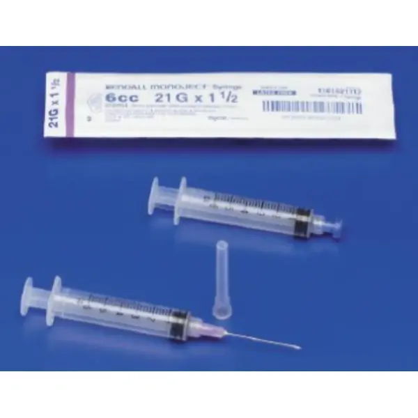 Needle, Hypo, Monoject SoftPack 1" x 19g Thin Wall w/o Safety, 100/box, Cardinal 1188819100