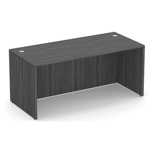 PL102 66"W x 30"D DESK SHELL - Coastal Gray