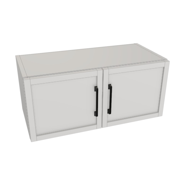 Fresno Pure White Box Wall Kit - 27” X 12” X 13”