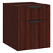 PL108 BOX/FILE HANGING PEDESTAL - Mahogany