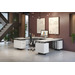 RISUD1003 RISER SERIES - 30" x 60" U-Shape Desk w/Modesty Panels