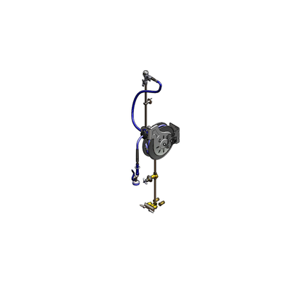 T&S Brass B-1432-01 Hose Reel Assembly Open