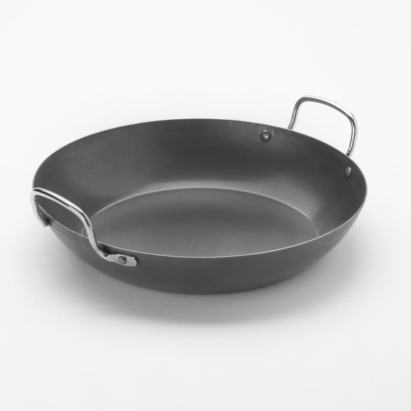 Black Steel Paella Pans