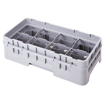 Cambro Half Size 4-1/4"H 8-Compartment Camrack