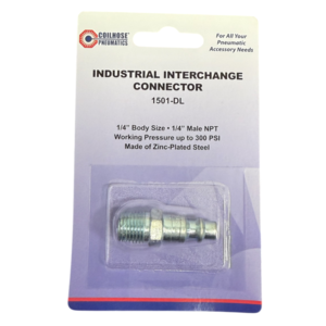 Air Fitting Qc Plug Mpt 1/4