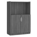 PL155 47"H BOOKCASE- Newport Gray