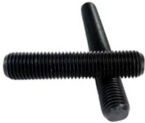 1" - 8 X 24" FULLY THREADED STRAIGHT ROD SAE J429 GR 8 PLAIN