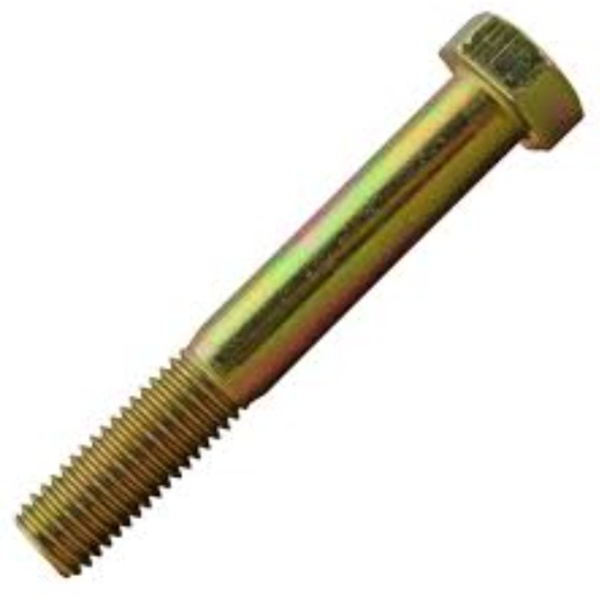 5/8" - 11 X 9" HEX HEAD CAP SCREW SAE J429 GR 5 ZINC YELLOW
