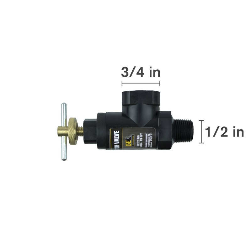 Braber Equipment 1/2" Inlet 150 PSI Pressure Relief Valve