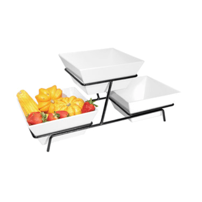 Cal-Mil SR2030-13 9"W x 25"D x 11"H Gourmet Bowl Display
