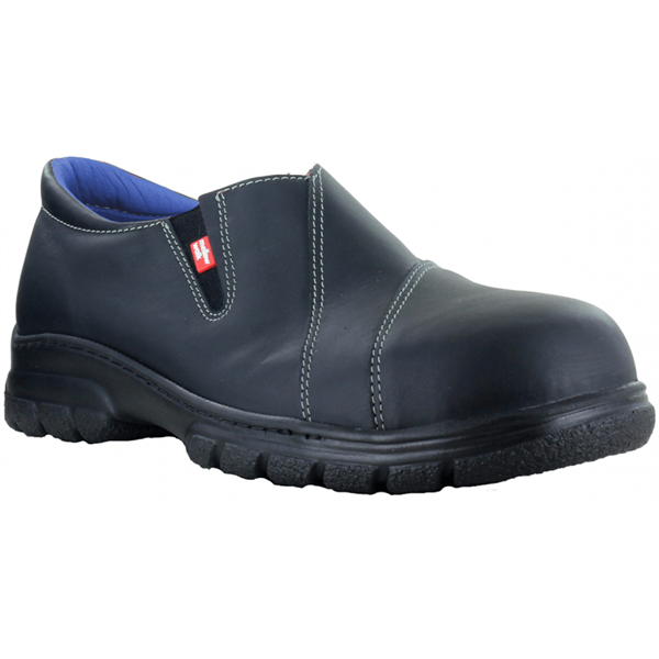KPR Mens Womens O-217 CSA Approved ESD Premium Soft Leather Oxford Comfort Slip Resistant Casual Safety Shoes