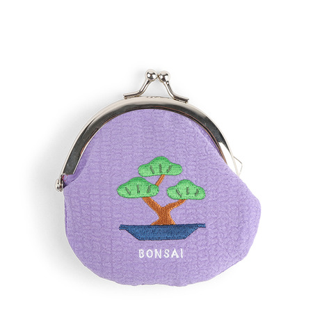 Coin Purse Bonsai Purple