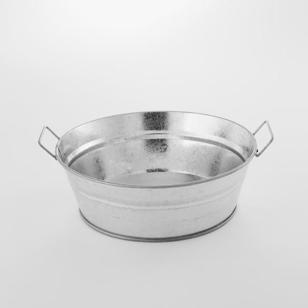Natural Galvanized Pails & Tubs
