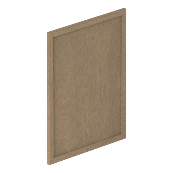 Belmont Natural Stain 2 1/4 Shaker Wall Deco Panel 1412