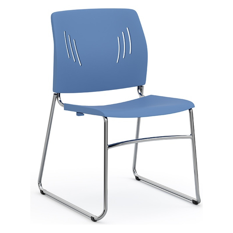 3080 AGENDA PLUS STACKING CHAIR- Blue