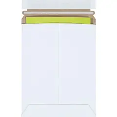 7 X 9" WHITE SELF-SEAL FLAT MAILER CHIPBOARD 100/CS   RM10SS