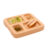 Gator tray, 4 compartment,
