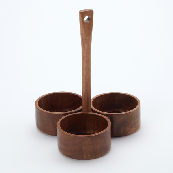 Acacia Wood Caddy