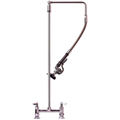 T&S Brass B-0122 Pre-Rinse Unit 8" Center Deck Faucet