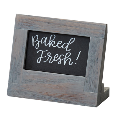 Cal-Mil 3818-23-83 5-1/2"W x 2-1/2"D x 4-1/2"H OAL Ashwood Chalkboard