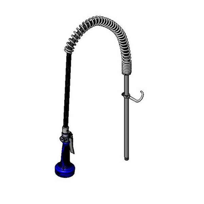 T&S Brass B-0133-08C-LB Pre-Rinse Unit 44" Flex Hose