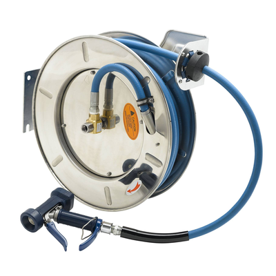 T&S Brass B-7143-06 Hose Reel System Open