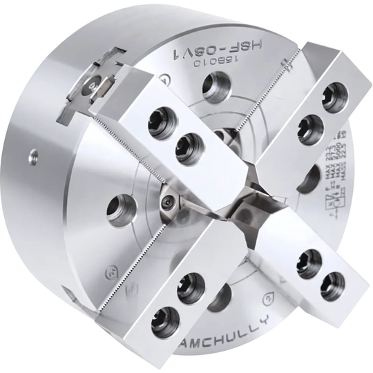 Samchully HSF-12 [BLANK] Open-Center Hydraulic Chuck