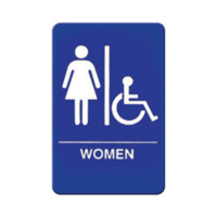 Winco SGN-651B Sign 6'' X 9''