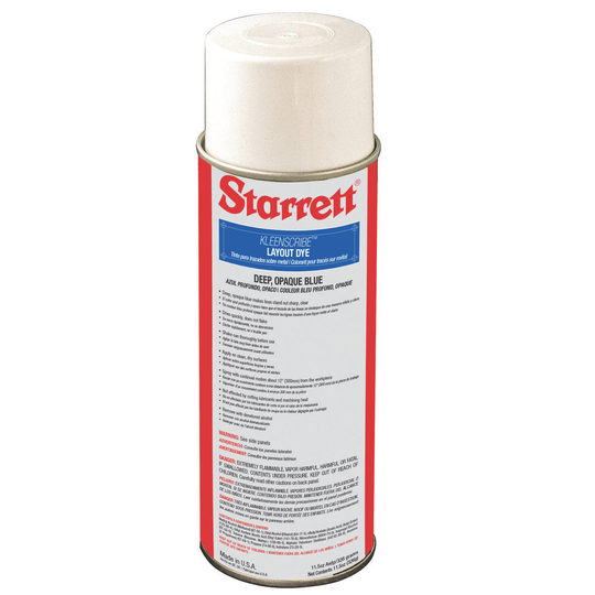 STARRETT 1611 Blue Layout Dye In 11-1/2 Oz Aerosol Can