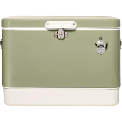 FSE C54-G 54 QT. Steel Cooler Green