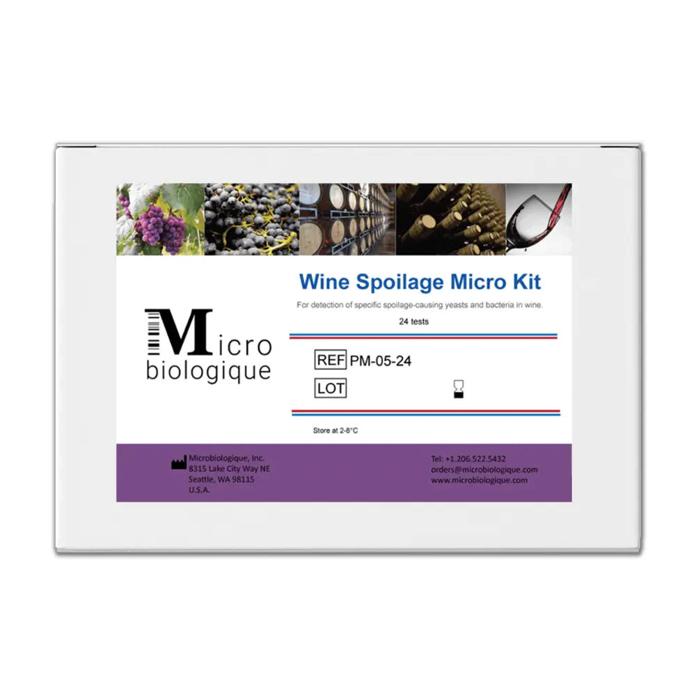 Wine Spoilage PCR Micro Test Kit (Microbiologique)