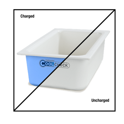 Carlisle CM1100C1402 CoolCheck 6" Full Size Food Pan