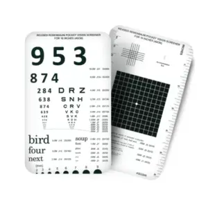 Rosenbaum Pocket Vision Screen with Amsler Grid 9359