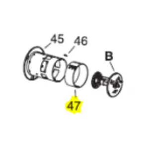 Veloci Heater Replacement Air adjustment shutter - Blaze