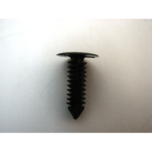 Push Rivet, 1/4 Black Nylon