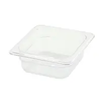 Winco SP7602 2-1/2" Polyware 1/6 Size Food Pan