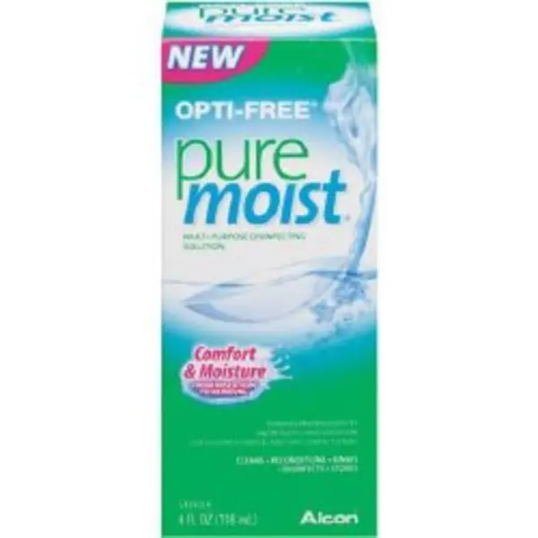 Opti-Free Pure Moist Contact  Lens Solution 4 oz. 1152172