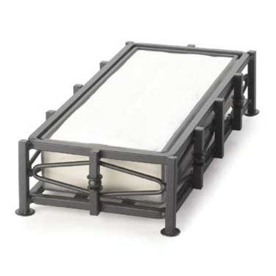 Cal-Mil 1253 10"W x 5"D x 2-1/2"H Napkin Holder