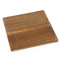 Coaster Yakisugi Wood 4-1/4" Sq.